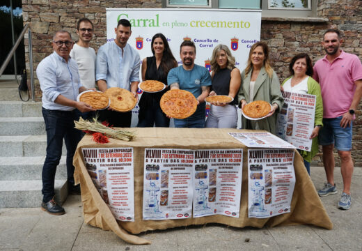 Carral encara a XVLIII Festa dá Empanada coa vista posta en vender máis de 12.000 racións